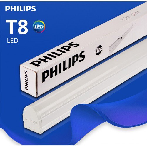 Bộ máng đèn LED 0m6 T8 Philips 11W SmartBright Slim Batten BN012C LED10/CW L600